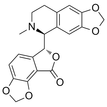 (+)-Bicuculline结构式