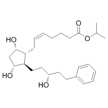 Latanoprost结构式