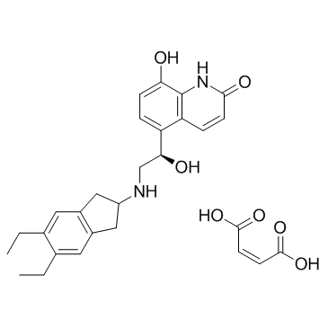 Indacaterol maleate结构式