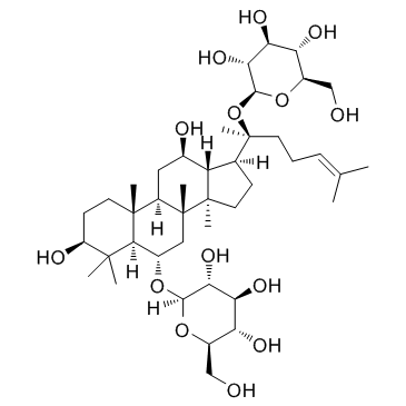 Ginsenoside Rg1结构式