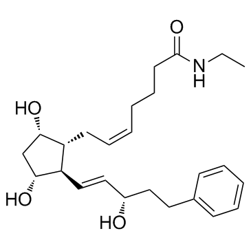 Bimatoprost结构式