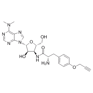 O-Propargyl-Puromycin结构式