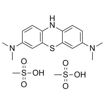 Leucomethylene blue Mesylate结构式