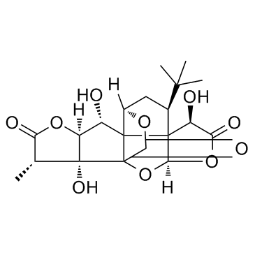 Ginkgolide B结构式