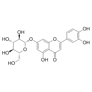 Cynaroside结构式