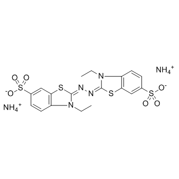 ABTS diammonium salt结构式