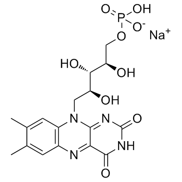 Riboflavin phosphate sodium结构式