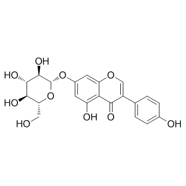 Genistin结构式