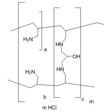 Sevelamer hydrochloride结构式