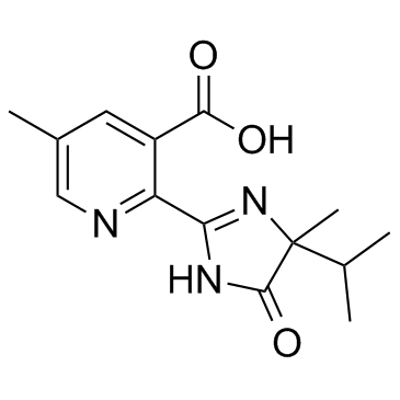 Imazapic结构式