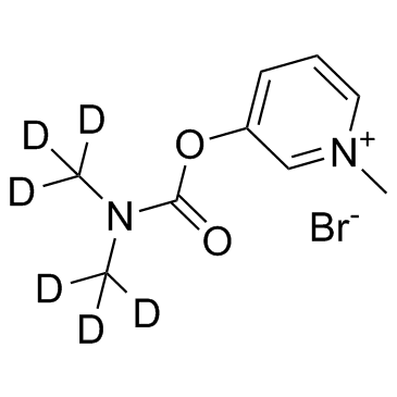 Pyridostigmine D6 bromide结构式