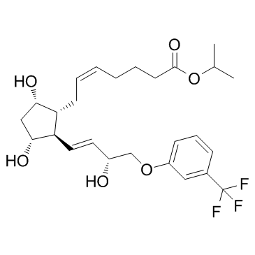 Travoprost结构式