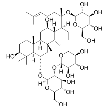 Notoginsenoside R1结构式