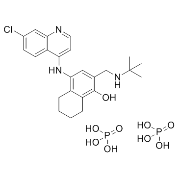 Naphthoquine phosphate结构式