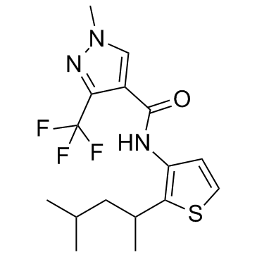 Penthiopyrad结构式