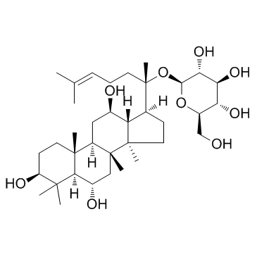 Ginsenoside F1结构式