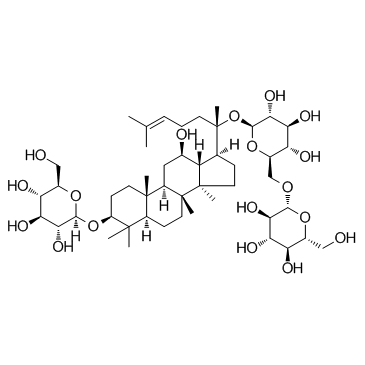 Gypenoside XVII结构式