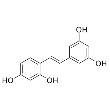 Oxyresveratrol结构式