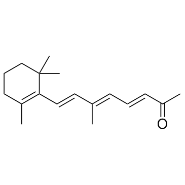 β-Apo-13-carotenone结构式