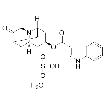 Dolasetron Mesylate hydrate结构式