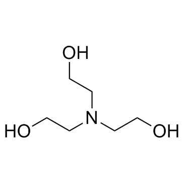 Triethanolamine结构式