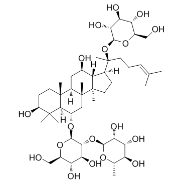 Ginsenoside Re结构式