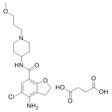 Prucalopride succinate结构式