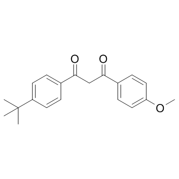 Avobenzone结构式