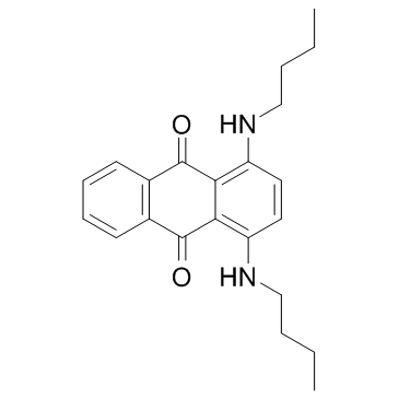 Solvent Blue 35结构式