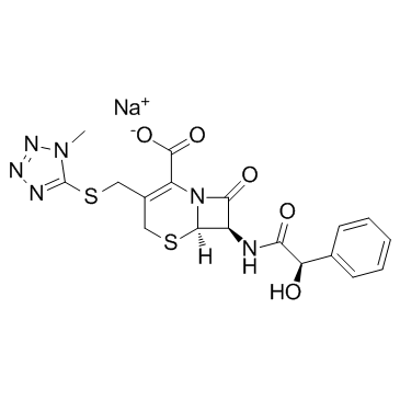 Cefamandole sodium结构式