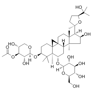 Isoastragaloside II结构式