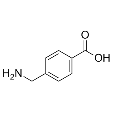 4-(Aminomethyl)benzoic acid结构式