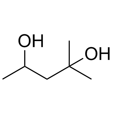 Hexylene glycol结构式