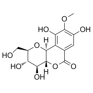 Bergenin结构式