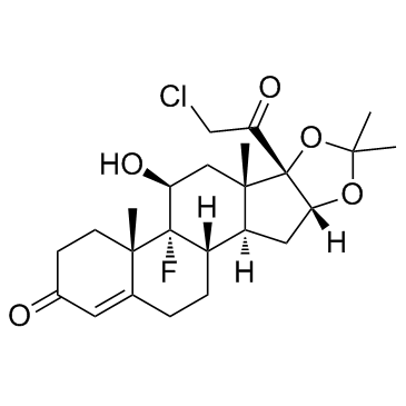 Halcinonide结构式