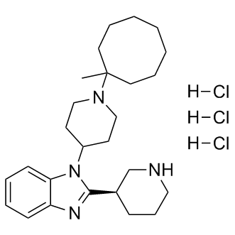 MCOPPB triHydrochloride结构式