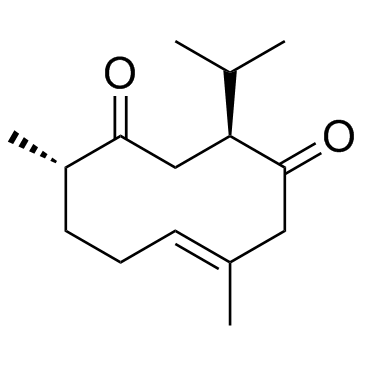 Curdione结构式