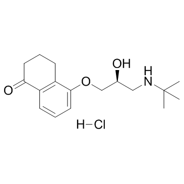 Levobunolol hydrochloride结构式