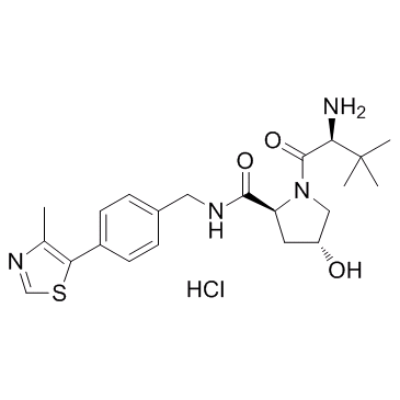 Protein degrader 1 hydrochloride结构式