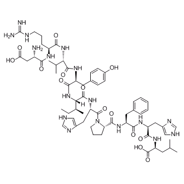 Angiotensin 1 Human结构式