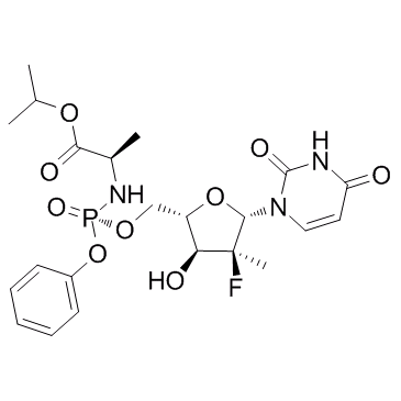 Enantiomer of Sofosbuvir结构式