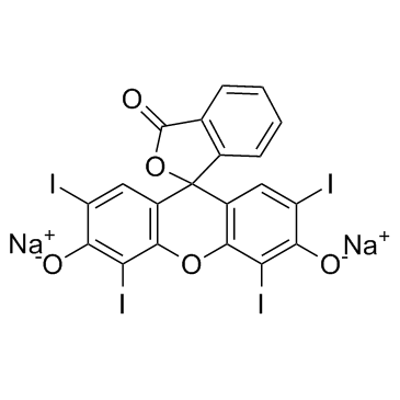 Erythrosin B结构式