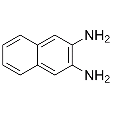 2,3-Diaminonaphthalene结构式