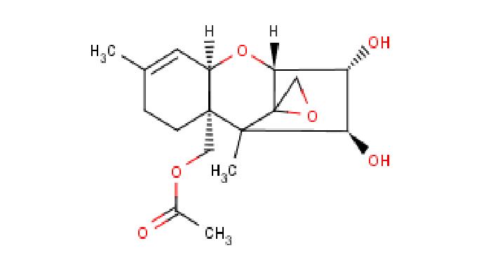 15-乙酰蛇形菌素结构式