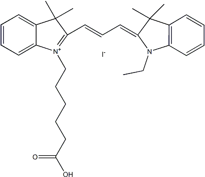 Cy3羧酸结构式