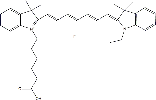 Cy7羧酸结构式