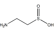 亚牛磺酸结构式
