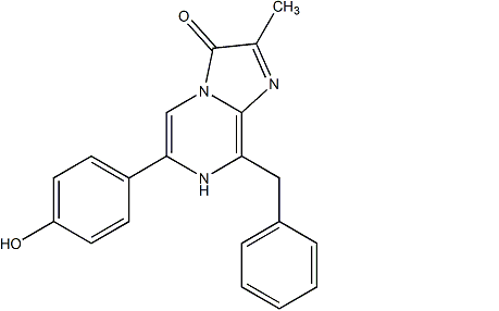 甲基腔肠素结构式