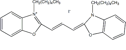 DiOC6(3)结构式