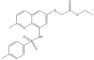 Zinquin ethyl ester结构式